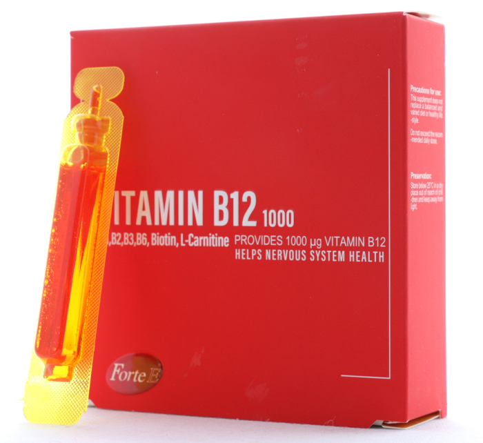ویال خوراکی ویتامینB12 فورت ای1000/ VITAMIN B12 Forte E